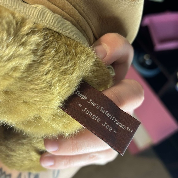 Vintage Jungle Joe Safari Friends Talking Teddy Bear - Picture 5 of 5